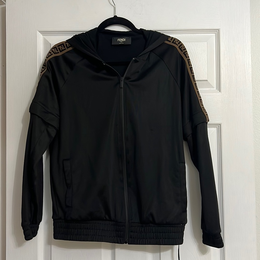 Fendi Mens Zip Up Jacket